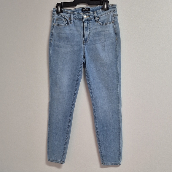 Buffalo David Bitton Denim - Buffalo David Bitton Women's Light Blue High-rise Skinny Jeans